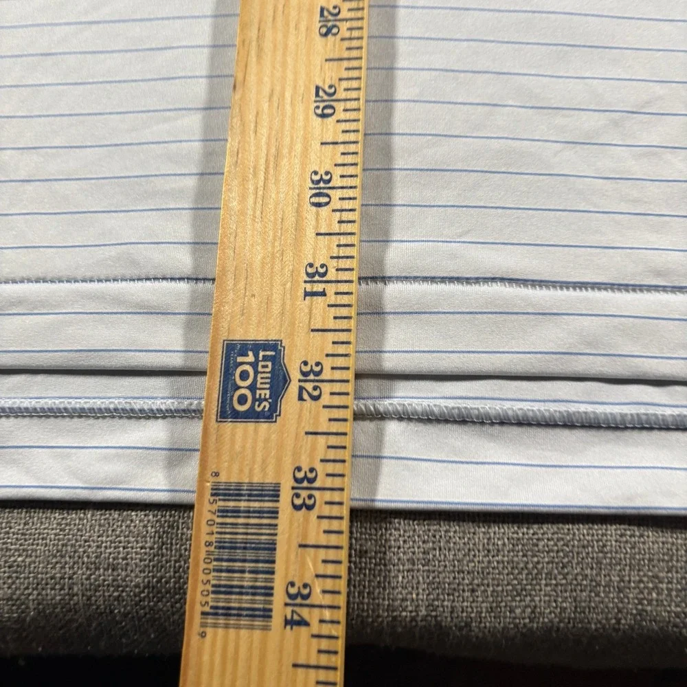 Lot of 2 Peter Millar Polo Shirt Mens XL Blue White Striped Summer Comfort Logo